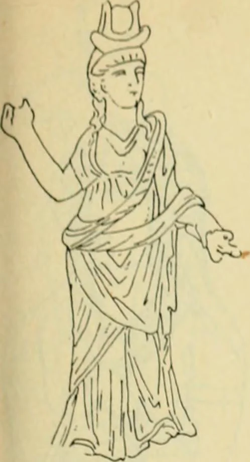 An illustration from Répertoire de la statuaire grecque et romaine, 1908, leaf 278