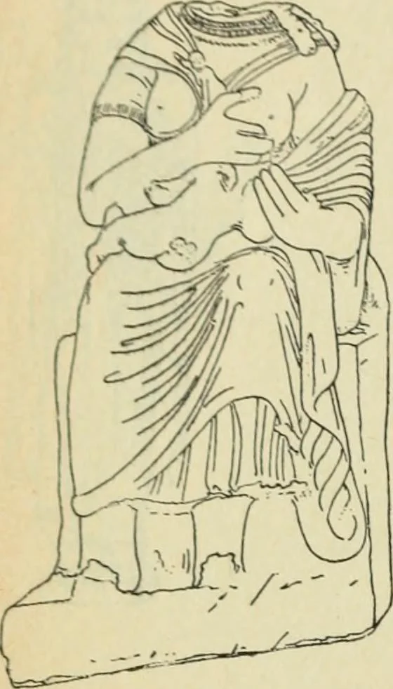 An illustration from Répertoire de la statuaire grecque et romaine, 1908, leaf 279