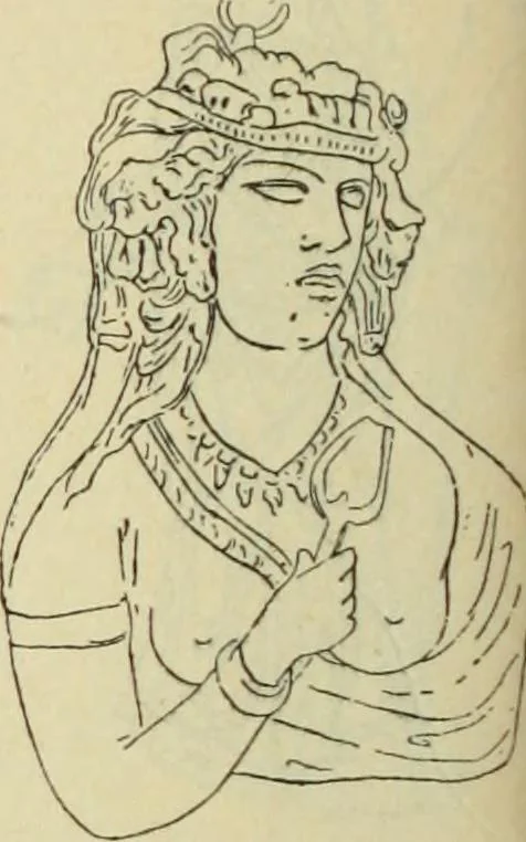 An illustration from Répertoire de la statuaire grecque et romaine, 1908, leaf 279