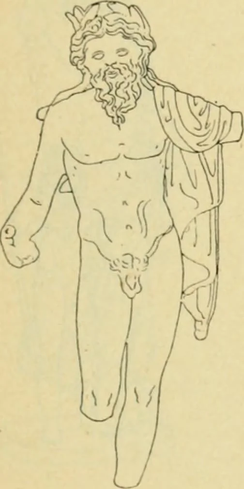 An illustration from Répertoire de la statuaire grecque et romaine, 1908, leaf 28