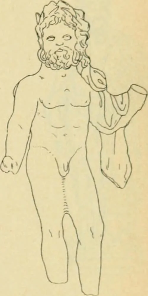 An illustration from Répertoire de la statuaire grecque et romaine, 1908, leaf 28