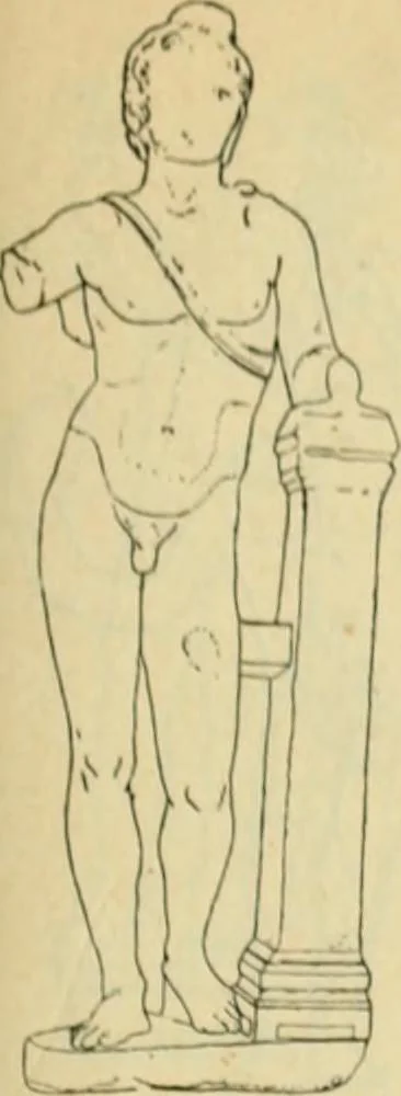 An illustration from Répertoire de la statuaire grecque et romaine, 1908, leaf 280