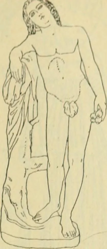 An illustration from Répertoire de la statuaire grecque et romaine, 1908, leaf 280