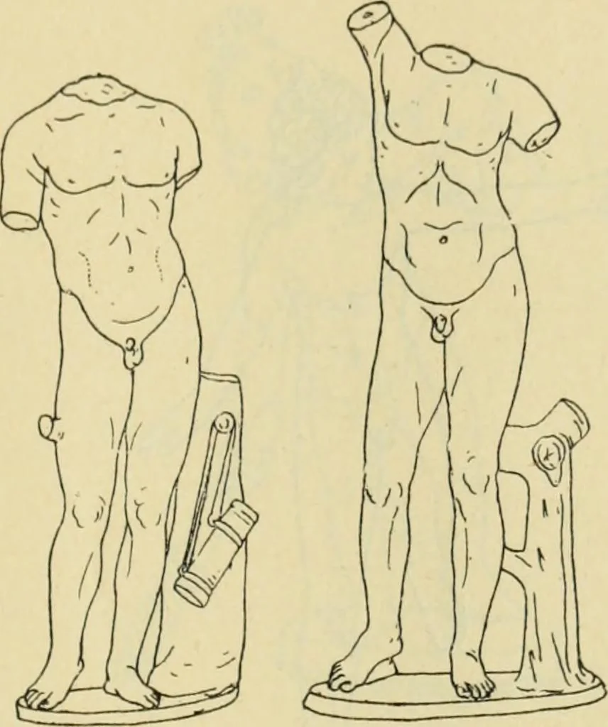 An illustration from Répertoire de la statuaire grecque et romaine, 1908, leaf 280