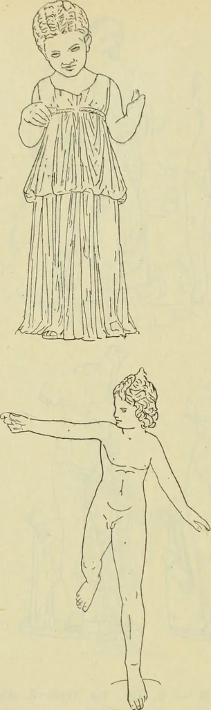 An illustration from Répertoire de la statuaire grecque et romaine, 1908, leaf 281