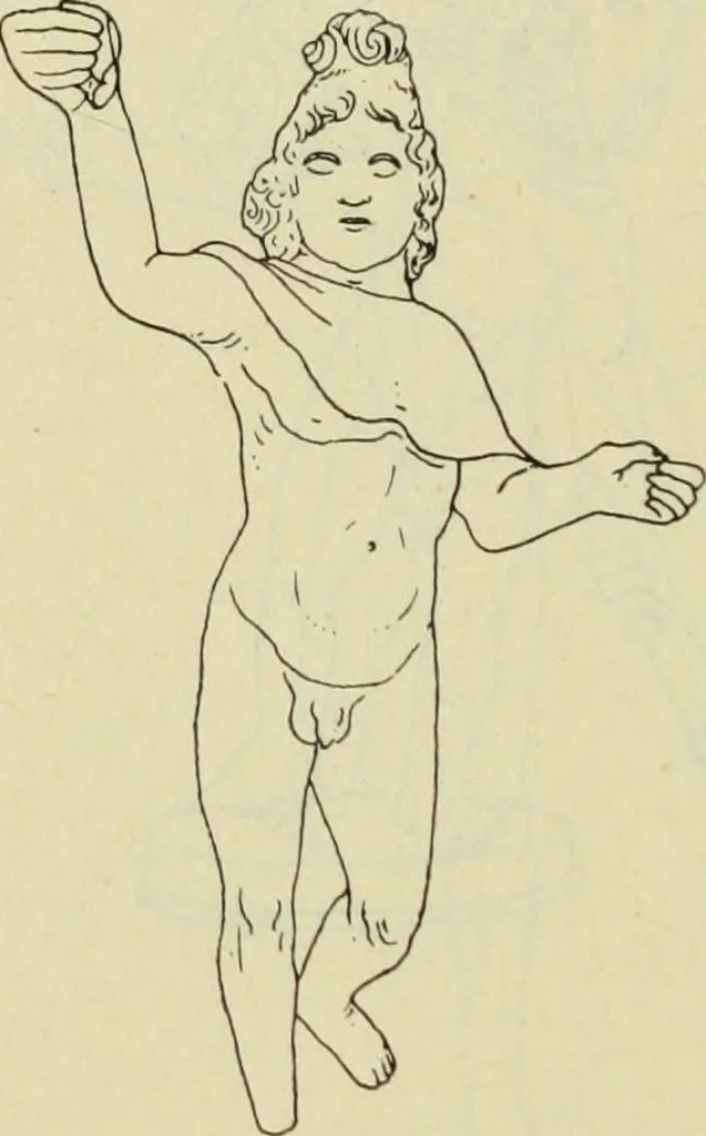 An illustration from Répertoire de la statuaire grecque et romaine, 1908, leaf 283