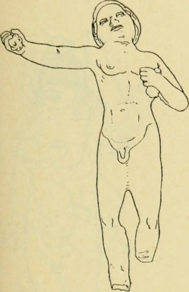 An illustration from Répertoire de la statuaire grecque et romaine, 1908, leaf 284