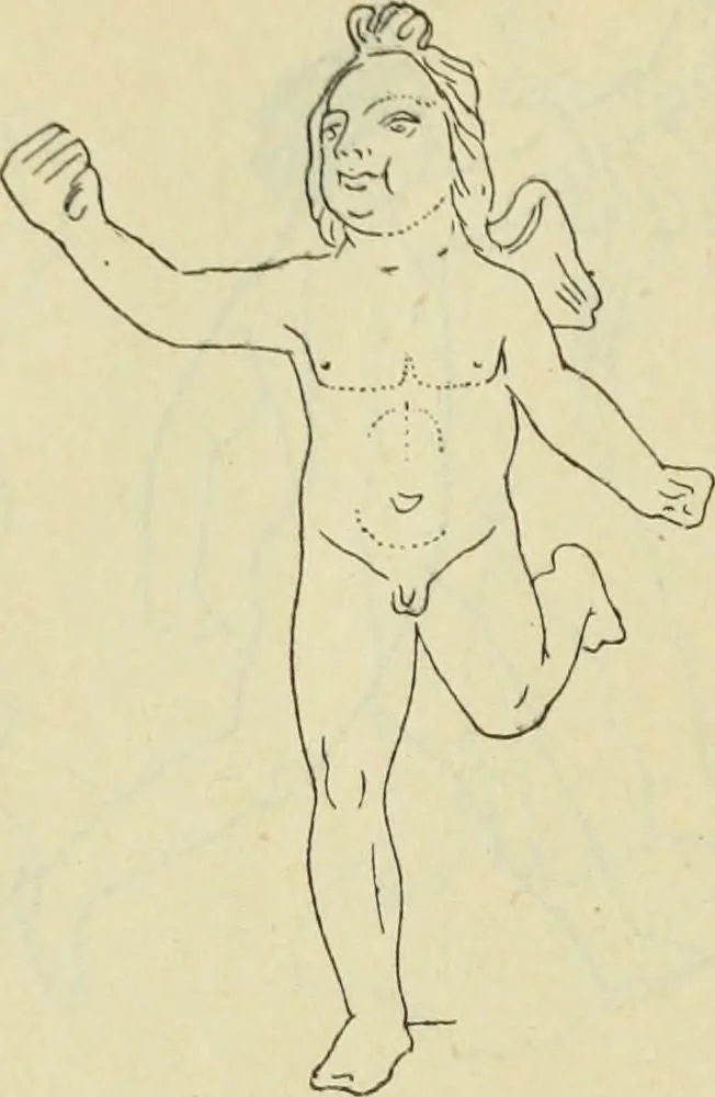 An illustration from Répertoire de la statuaire grecque et romaine, 1908, leaf 285