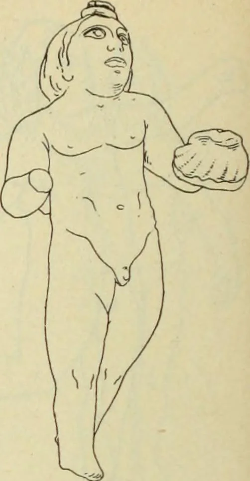 An illustration from Répertoire de la statuaire grecque et romaine, 1908, leaf 287