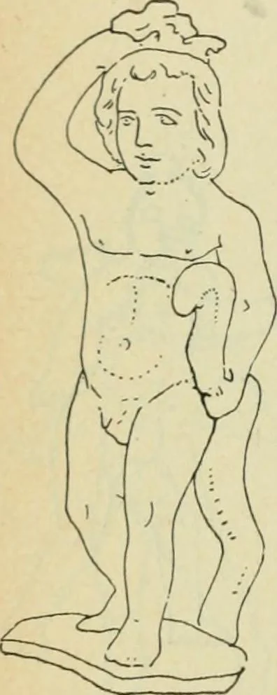 An illustration from Répertoire de la statuaire grecque et romaine, 1908, leaf 287