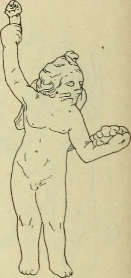 An illustration from Répertoire de la statuaire grecque et romaine, 1908, leaf 287