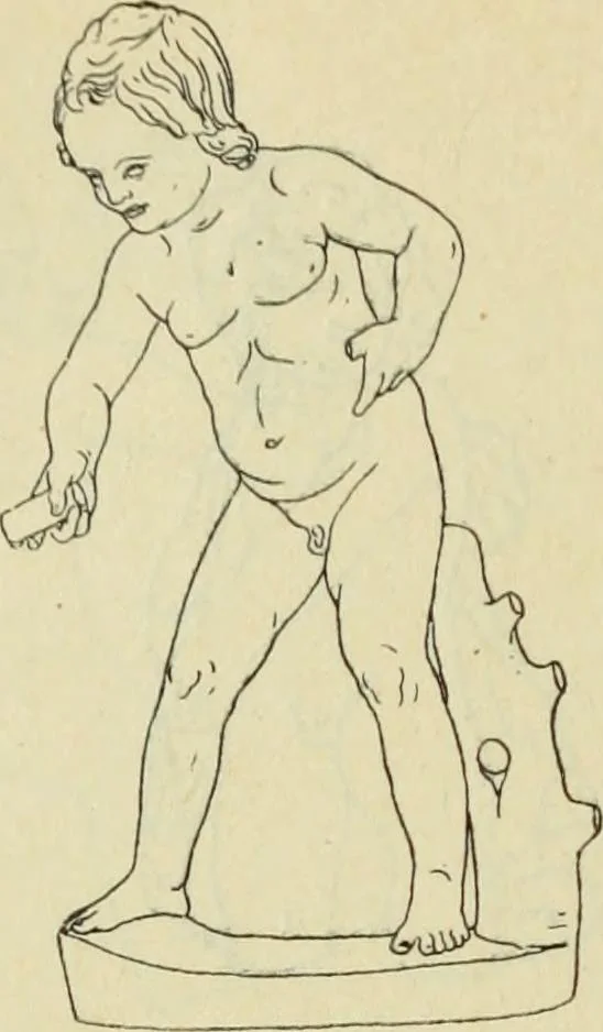An illustration from Répertoire de la statuaire grecque et romaine, 1908, leaf 289