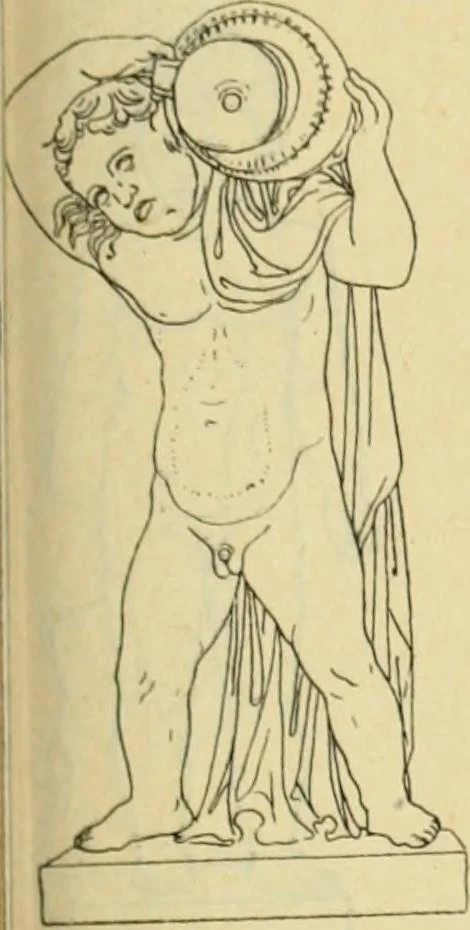 An illustration from Répertoire de la statuaire grecque et romaine, 1908, leaf 290