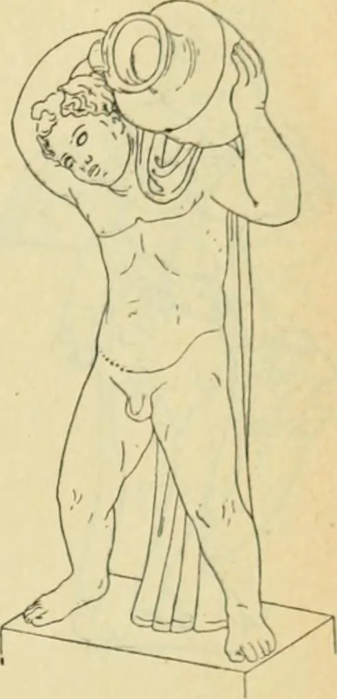 An illustration from Répertoire de la statuaire grecque et romaine, 1908, leaf 290