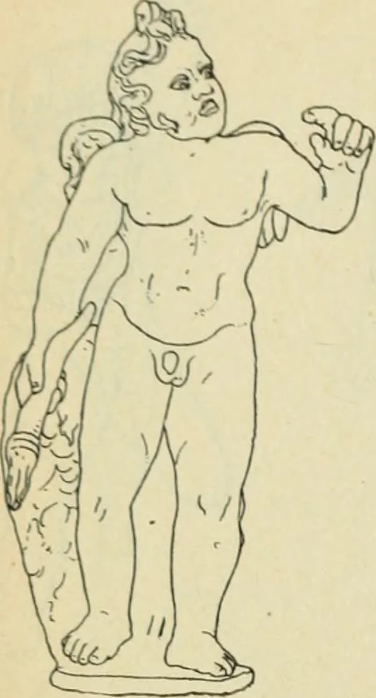 An illustration from Répertoire de la statuaire grecque et romaine, 1908, leaf 291