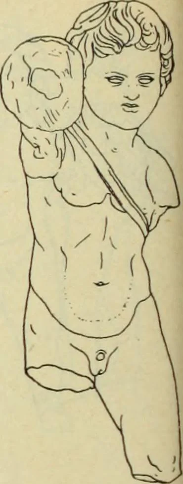 An illustration from Répertoire de la statuaire grecque et romaine, 1908, leaf 291