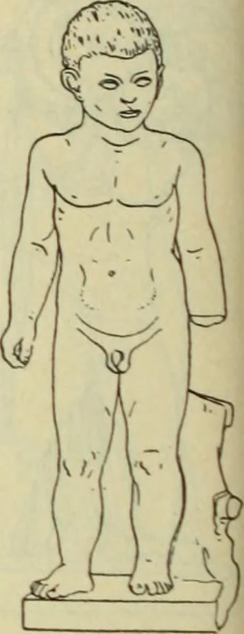 An illustration from Répertoire de la statuaire grecque et romaine, 1908, leaf 291