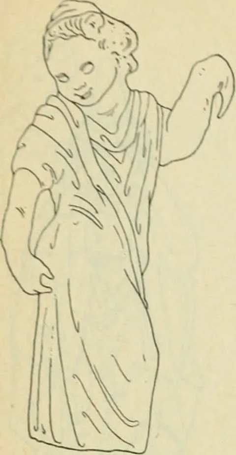 An illustration from Répertoire de la statuaire grecque et romaine, 1908, leaf 295