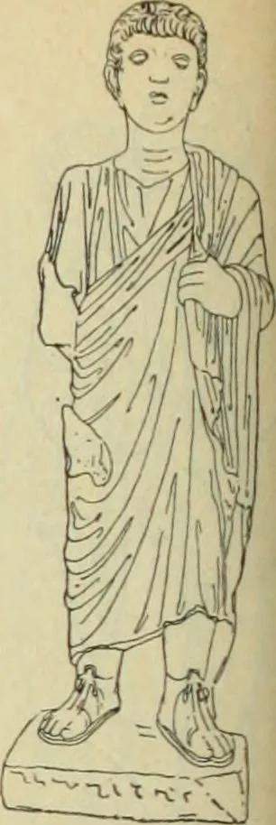 An illustration from Répertoire de la statuaire grecque et romaine, 1908, leaf 295
