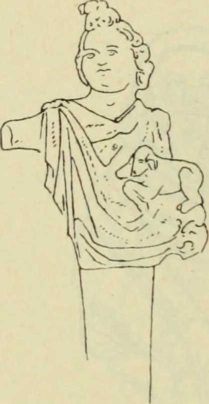 An illustration from Répertoire de la statuaire grecque et romaine, 1908, leaf 295