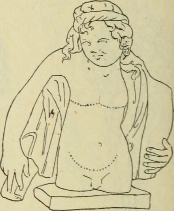 An illustration from Répertoire de la statuaire grecque et romaine, 1908, leaf 297