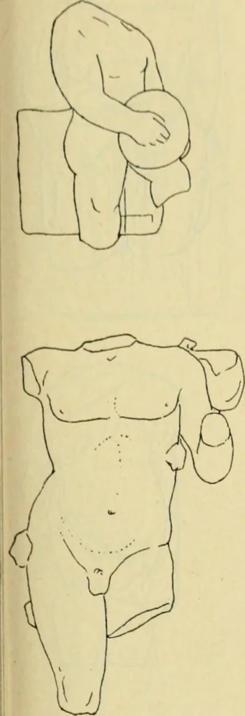 An illustration from Répertoire de la statuaire grecque et romaine, 1908, leaf 298