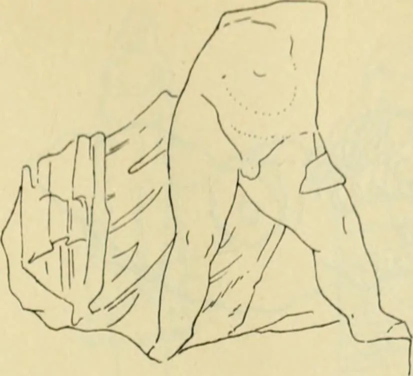 An illustration from Répertoire de la statuaire grecque et romaine, 1908, leaf 298