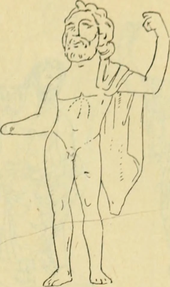 An illustration from Répertoire de la statuaire grecque et romaine, 1908, leaf 30
