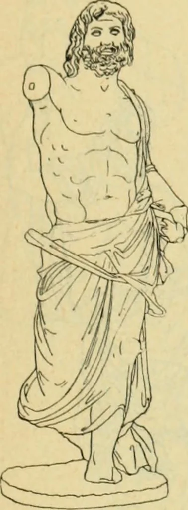 An illustration from Répertoire de la statuaire grecque et romaine, 1908, leaf 30