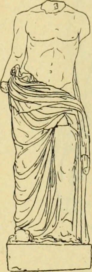 An illustration from Répertoire de la statuaire grecque et romaine, 1908, leaf 30