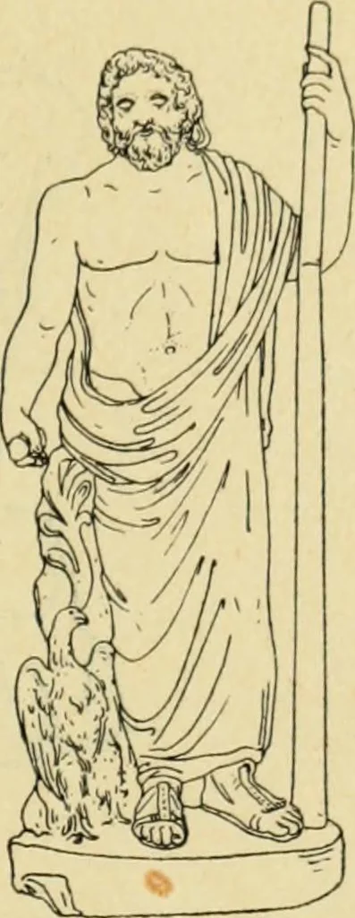 An illustration from Répertoire de la statuaire grecque et romaine, 1908, leaf 30
