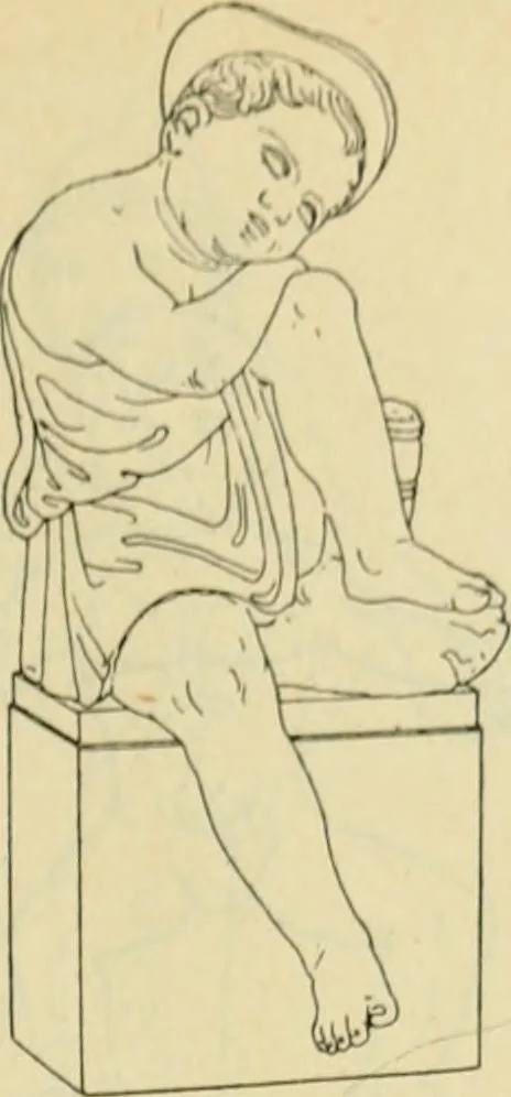 An illustration from Répertoire de la statuaire grecque et romaine, 1908, leaf 302