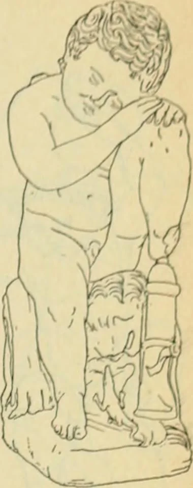 An illustration from Répertoire de la statuaire grecque et romaine, 1908, leaf 302
