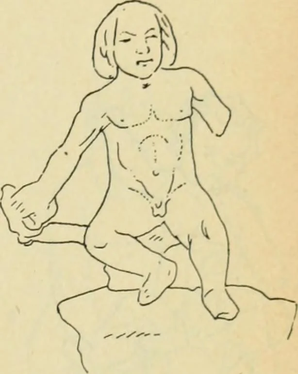 An illustration from Répertoire de la statuaire grecque et romaine, 1908, leaf 302