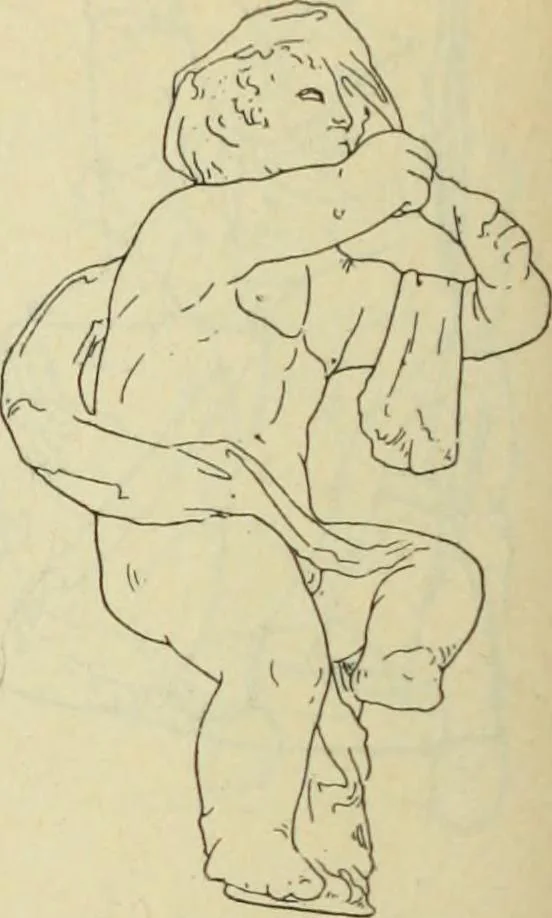 An illustration from Répertoire de la statuaire grecque et romaine, 1908, leaf 303