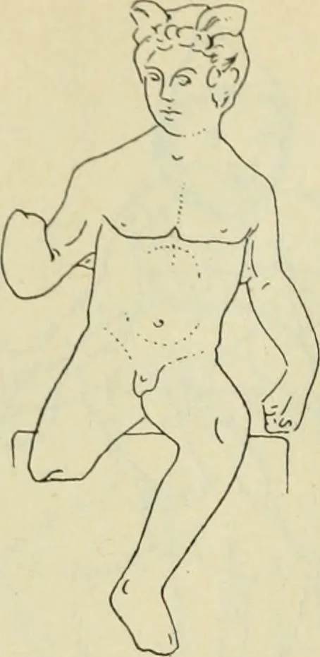 An illustration from Répertoire de la statuaire grecque et romaine, 1908, leaf 305