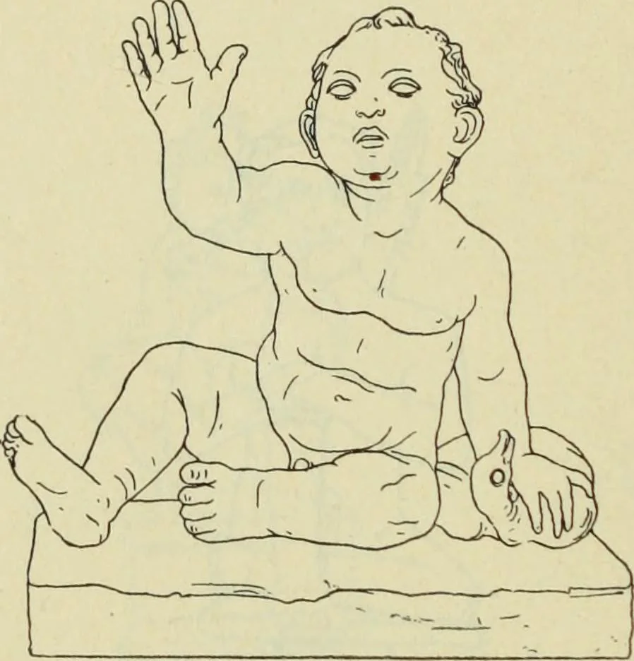 An illustration from Répertoire de la statuaire grecque et romaine, 1908, leaf 305