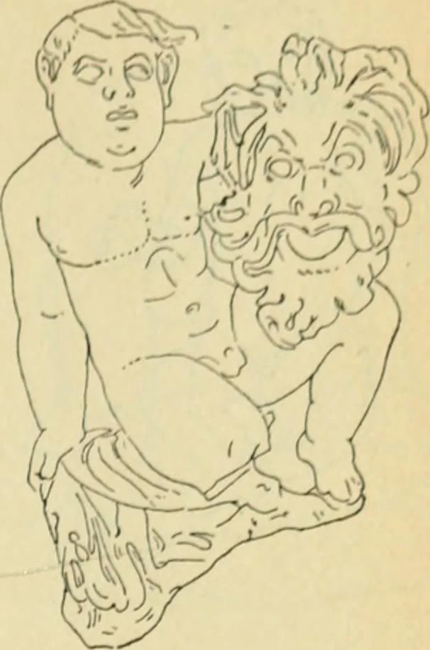 An illustration from Répertoire de la statuaire grecque et romaine, 1908, leaf 306