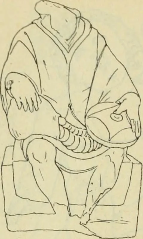 An illustration from Répertoire de la statuaire grecque et romaine, 1908, leaf 307