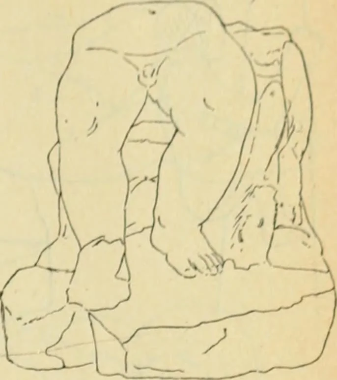 An illustration from Répertoire de la statuaire grecque et romaine, 1908, leaf 308