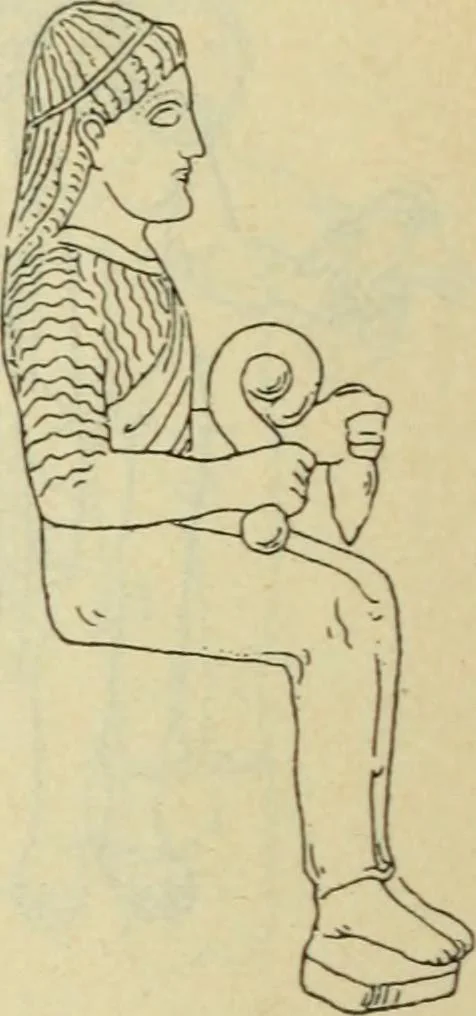 An illustration from Répertoire de la statuaire grecque et romaine, 1908, leaf 31