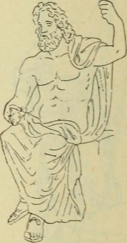 An illustration from Répertoire de la statuaire grecque et romaine, 1908, leaf 31