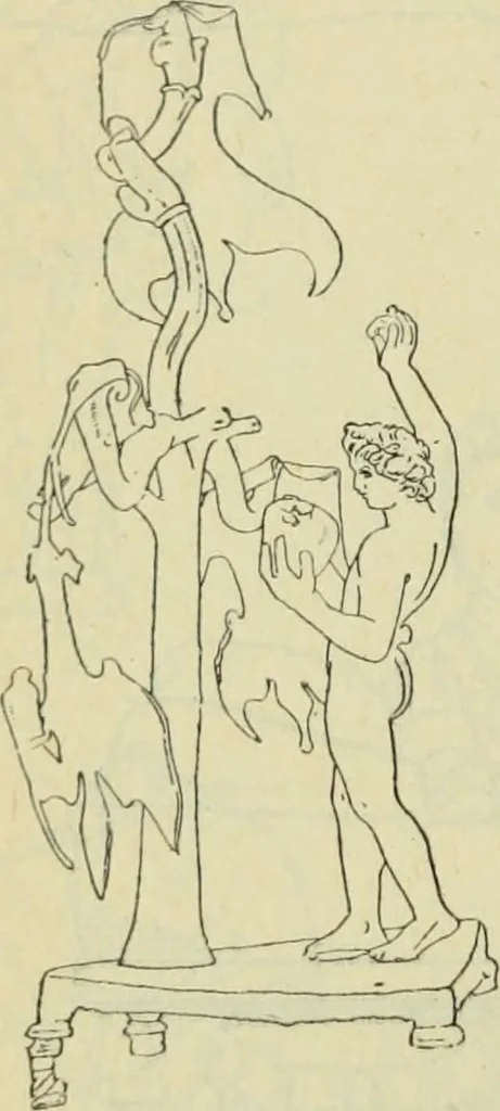 An illustration from Répertoire de la statuaire grecque et romaine, 1908, leaf 311