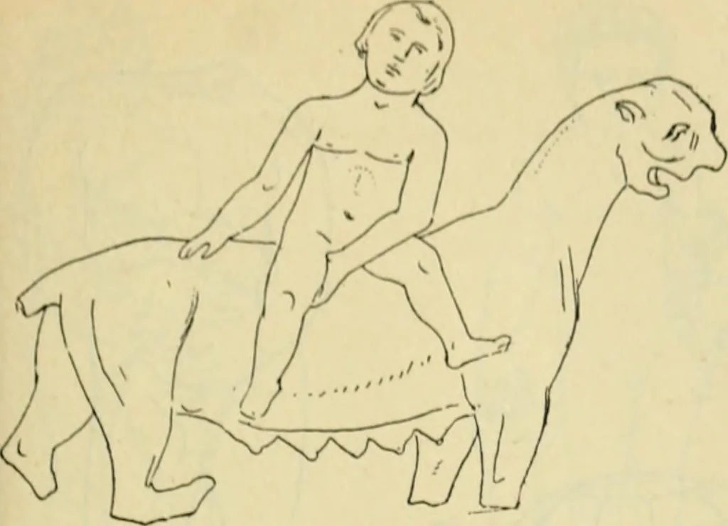 An illustration from Répertoire de la statuaire grecque et romaine, 1908, leaf 312
