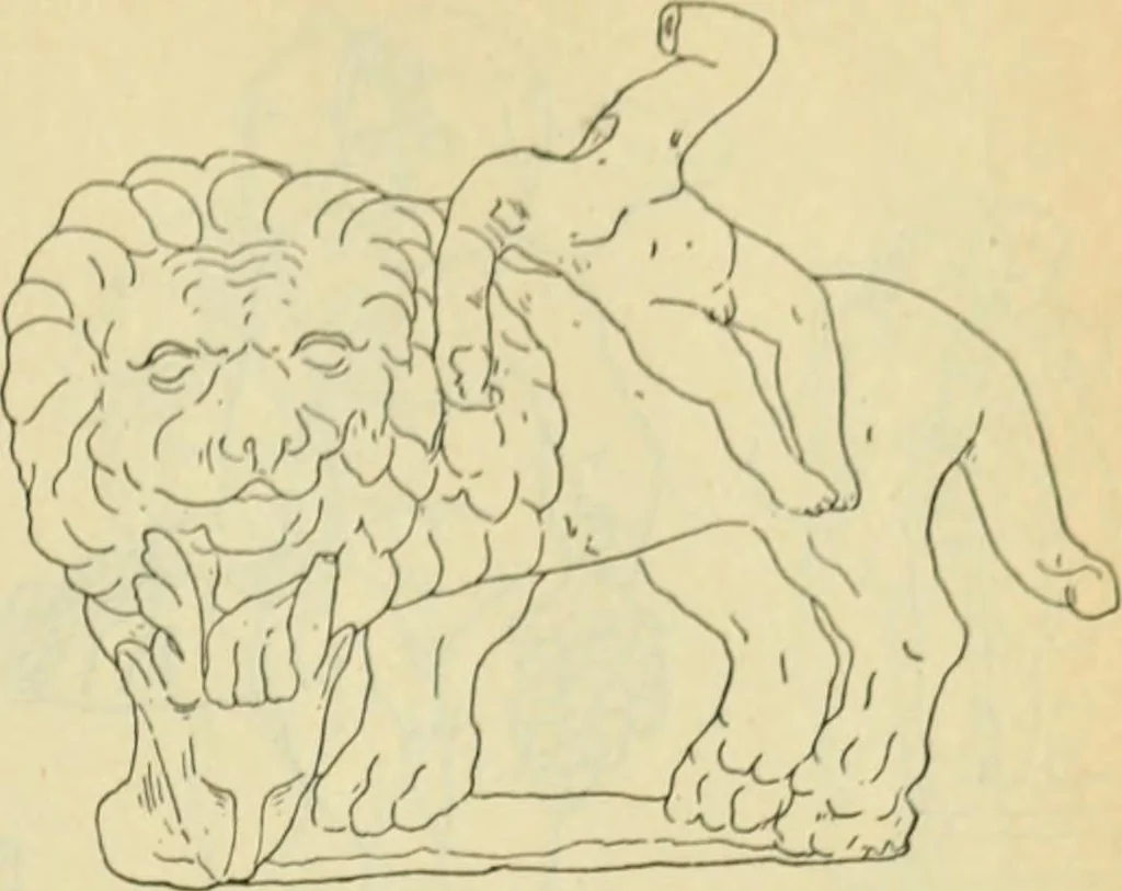 An illustration from Répertoire de la statuaire grecque et romaine, 1908, leaf 312