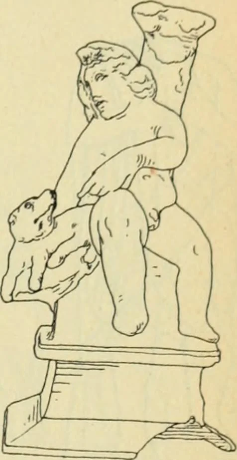 An illustration from Répertoire de la statuaire grecque et romaine, 1908, leaf 312