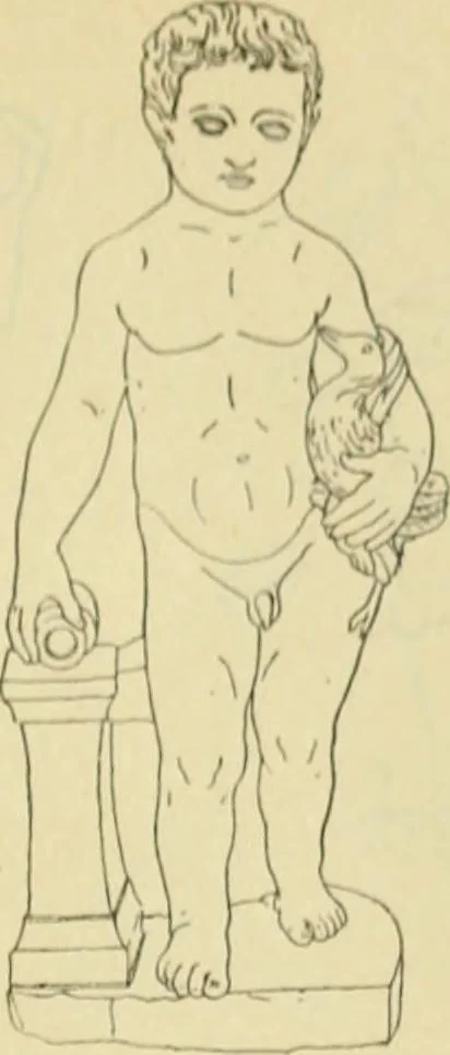 An illustration from Répertoire de la statuaire grecque et romaine, 1908, leaf 314