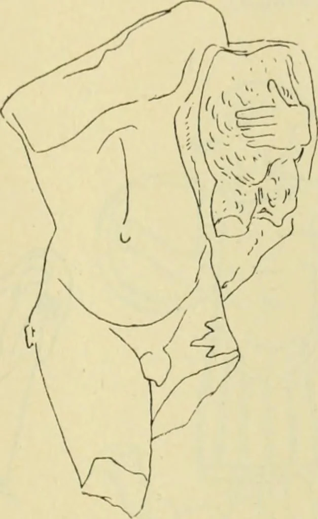 An illustration from Répertoire de la statuaire grecque et romaine, 1908, leaf 314
