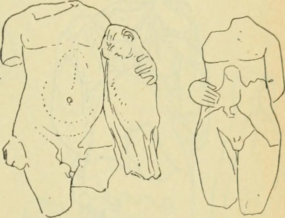 An illustration from Répertoire de la statuaire grecque et romaine, 1908, leaf 314