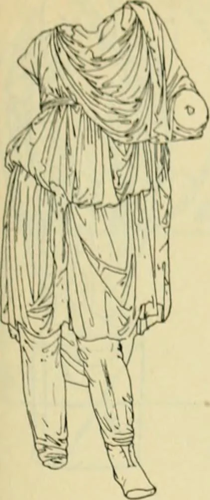 An illustration from Répertoire de la statuaire grecque et romaine, 1908, leaf 316